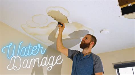 How to Repair Water Damaged Drywall